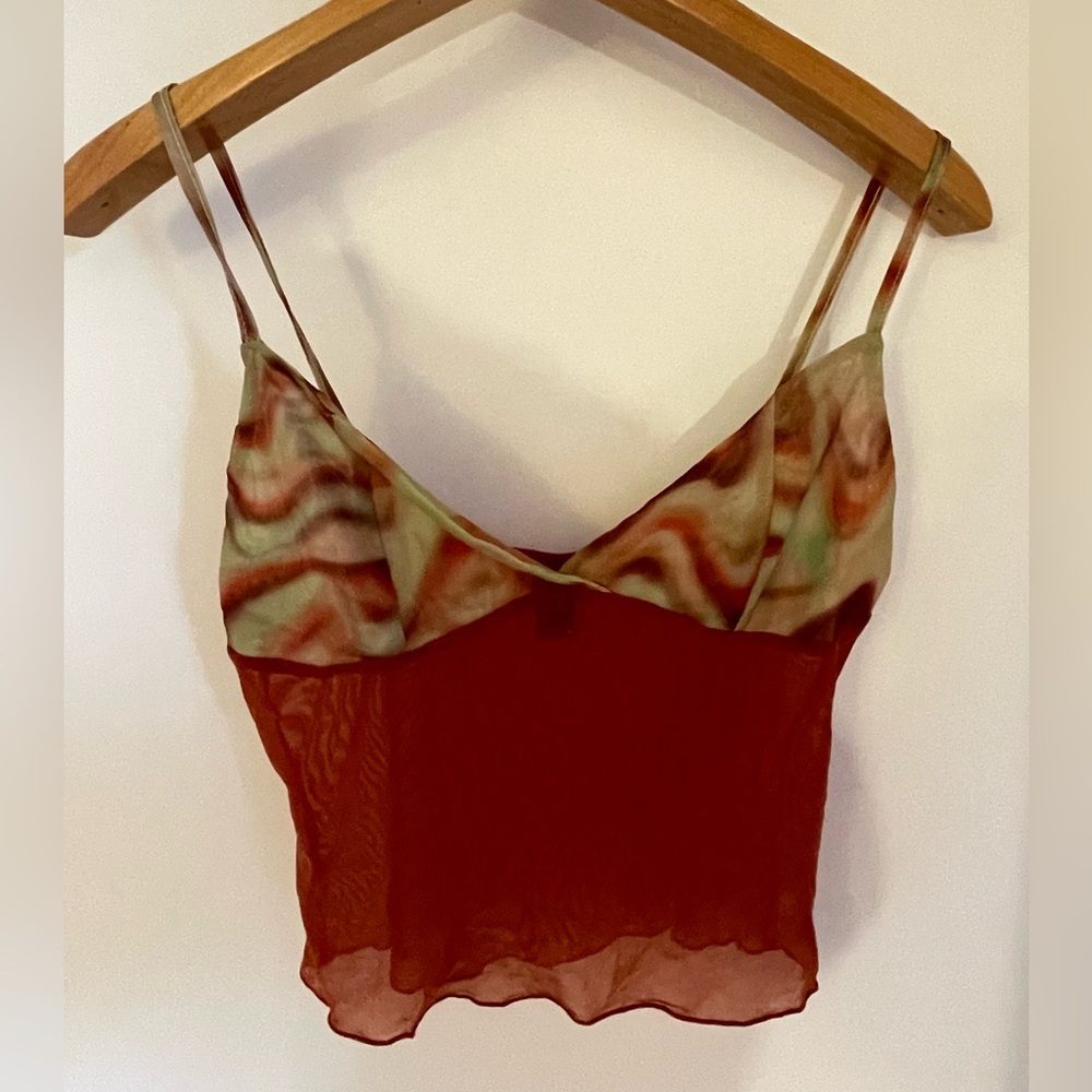 Cider Mesh Tank Top